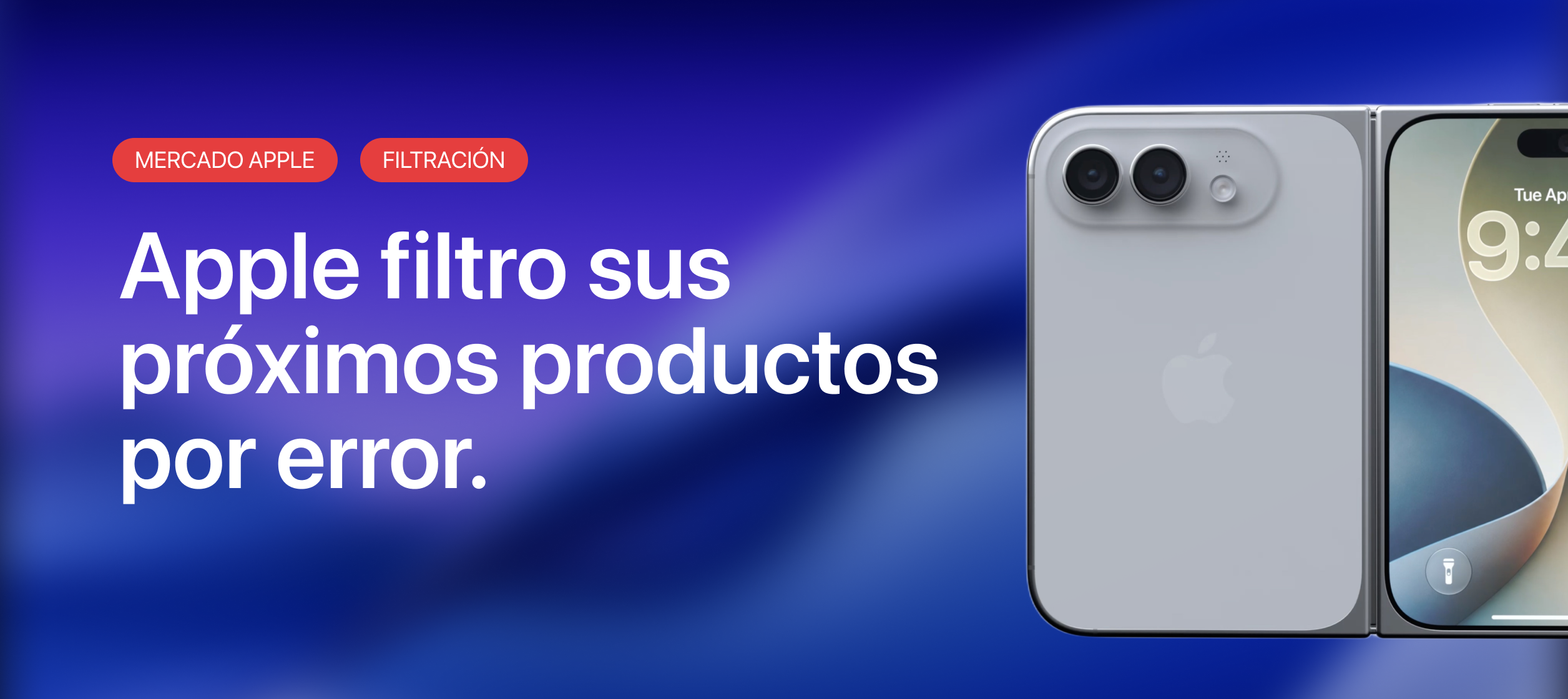 El leak más grande de Apple en años